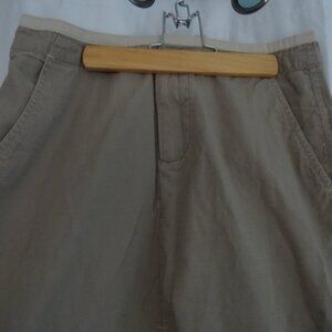 womens cherokee size 6 midi skirt with pockets